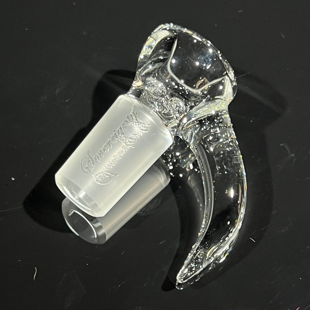 Sovereignty Glass Capcycler 3 Line to Front Facing Grid Cap Glass Pipe Sovereignty Glass