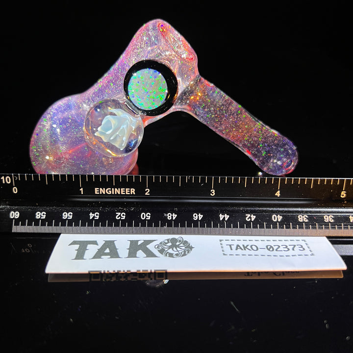 Custom Pink Opal Barbie Bubbler Custom Glass Tako Glass   