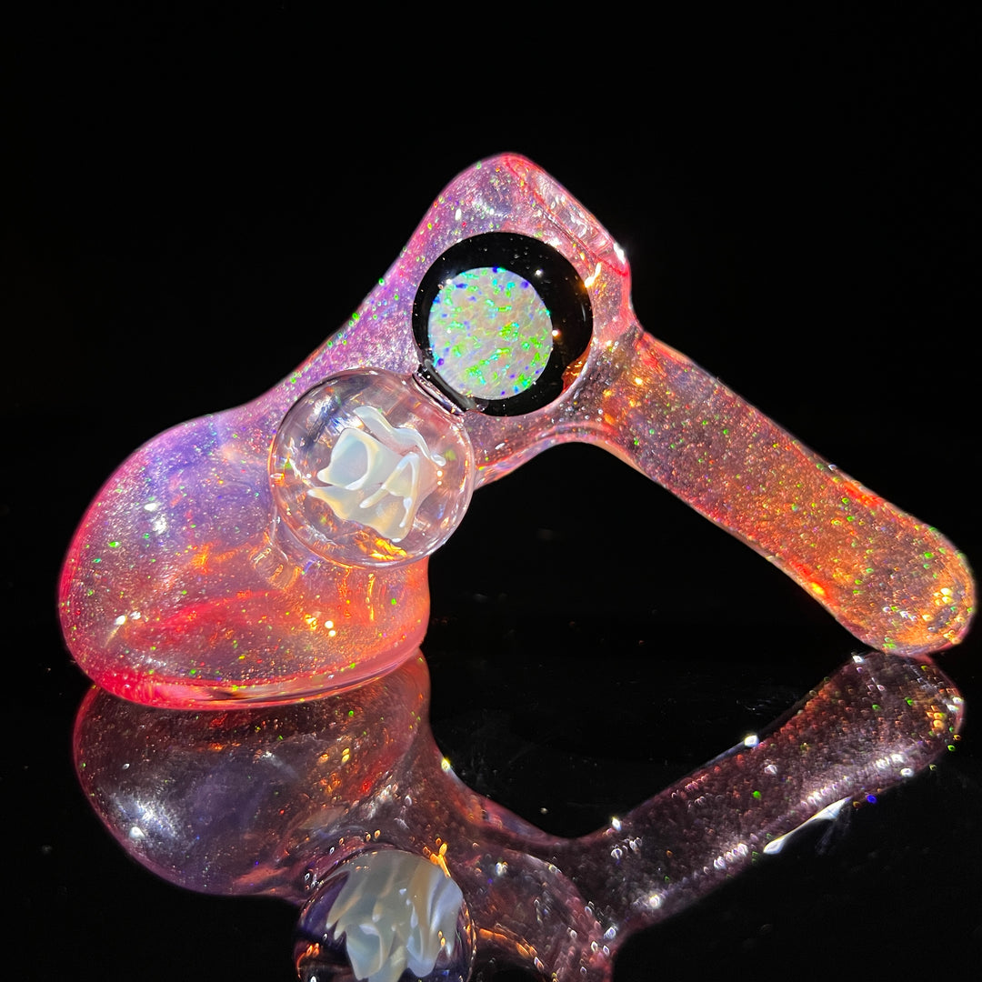 Custom Pink Opal Barbie Bubbler Custom Glass Tako Glass   