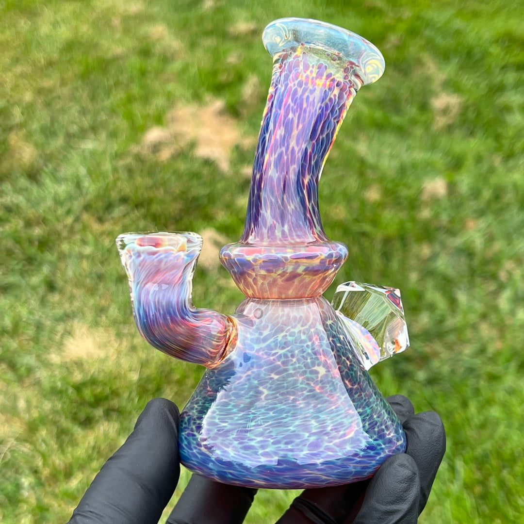 Purple Nebula Mini Beaker - No. 1 Glass Pipe Tako Glass   