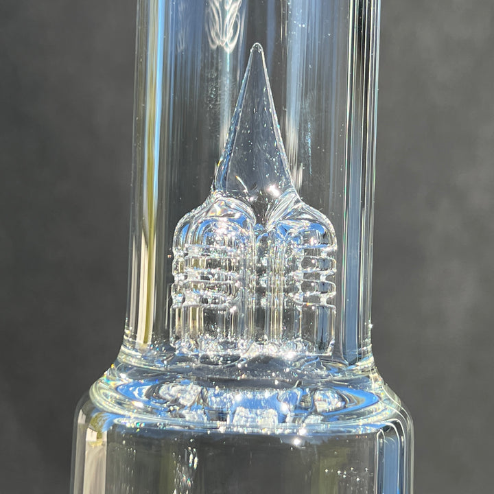 Sovereignty Glass Capcycler 3 Line to Front Facing Grid Cap Glass Pipe Sovereignty Glass