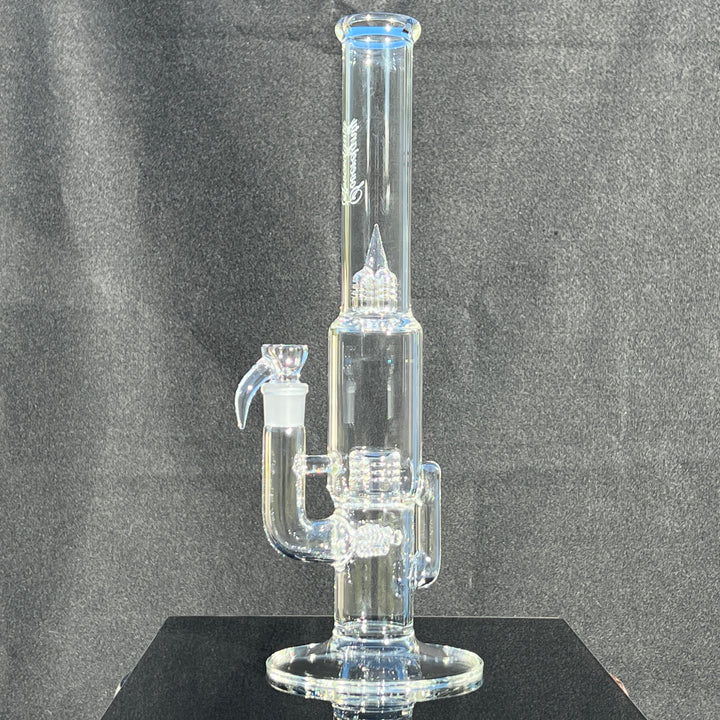 Sovereignty Glass Capcycler 3 Line to Front Facing Grid Cap Glass Pipe Sovereignty Glass