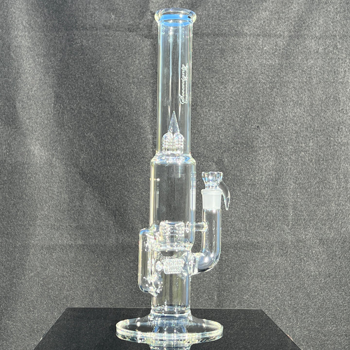 Sovereignty Glass Capcycler 3 Line to Front Facing Grid Cap Glass Pipe Sovereignty Glass