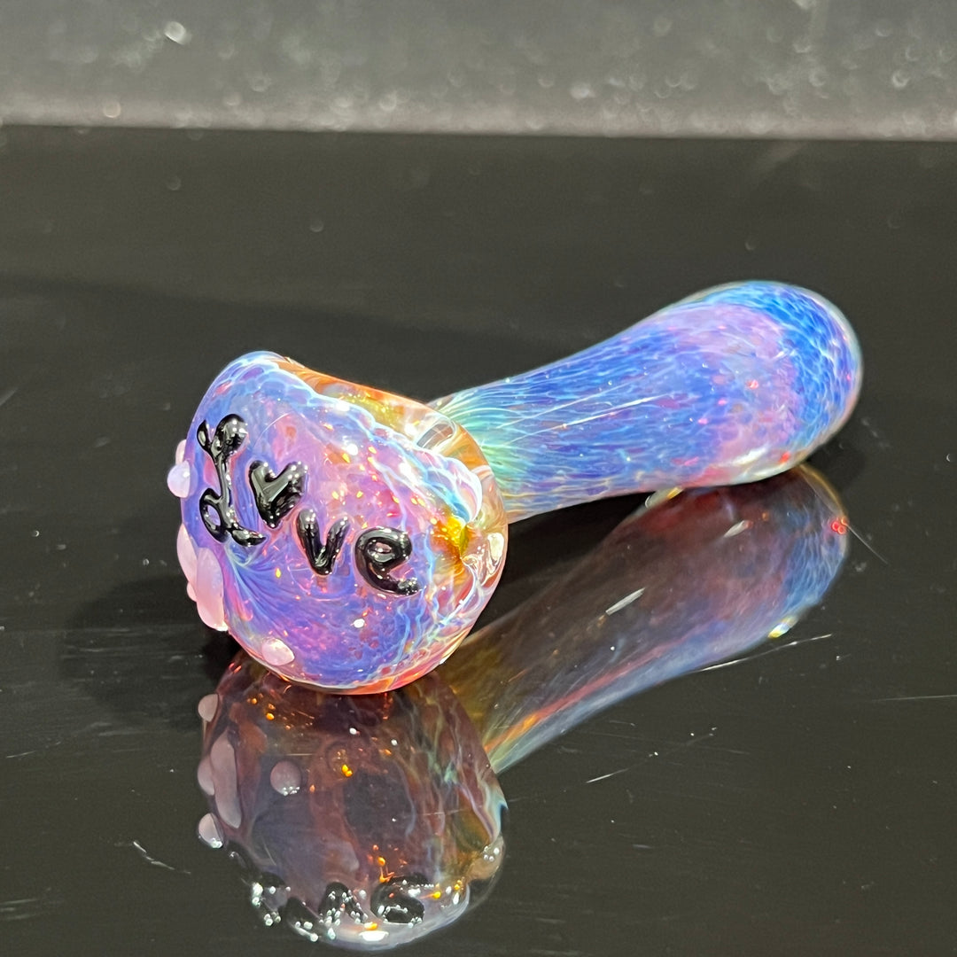 Purple Love Pipe Glass Pipe Beezy Glass   