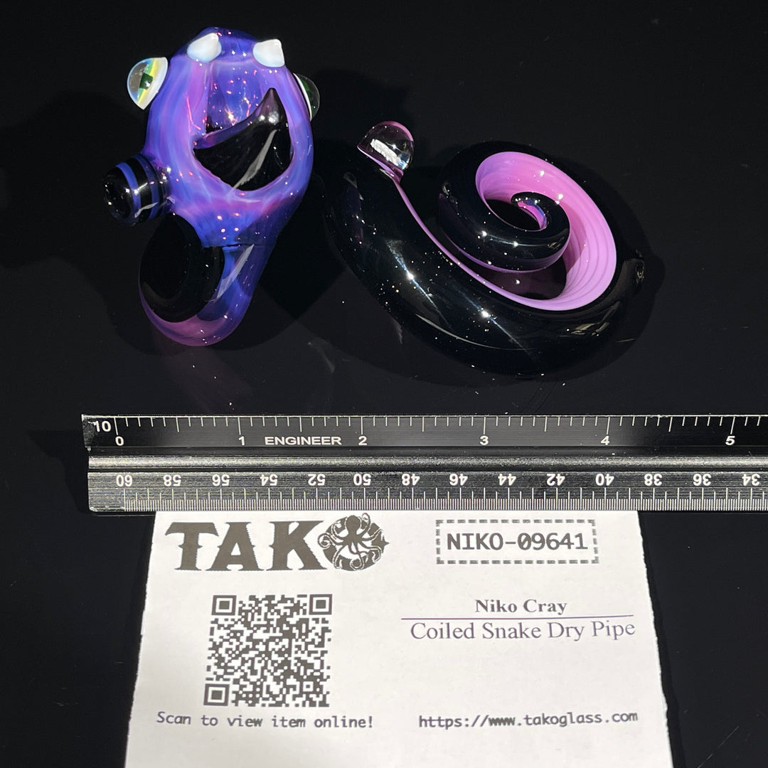 Niko Cray Coiled Snake Dry Pipe