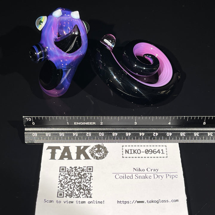 Niko Cray Coiled Snake Dry Pipe