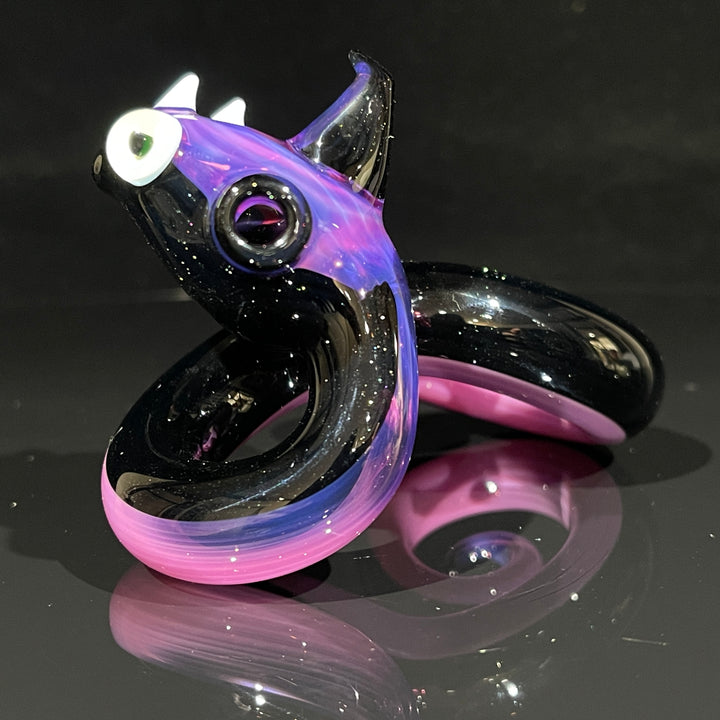 Niko Cray Coiled Snake Dry Pipe Glass Pipe Niko Cray