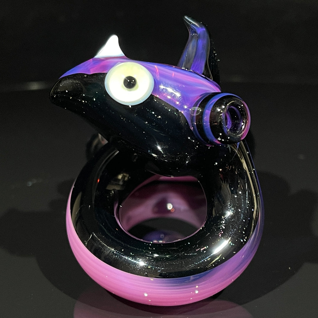 Niko Cray Coiled Snake Dry Pipe Glass Pipe Niko Cray