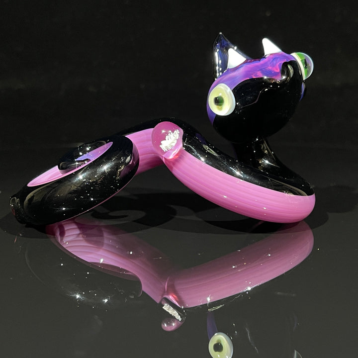 Niko Cray Coiled Snake Dry Pipe Glass Pipe Niko Cray