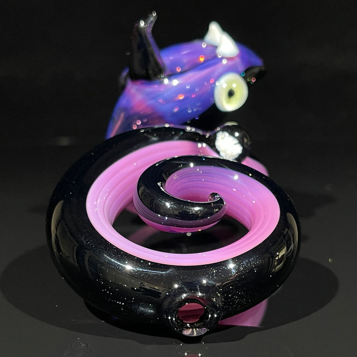 Niko Cray Coiled Snake Dry Pipe Glass Pipe Niko Cray