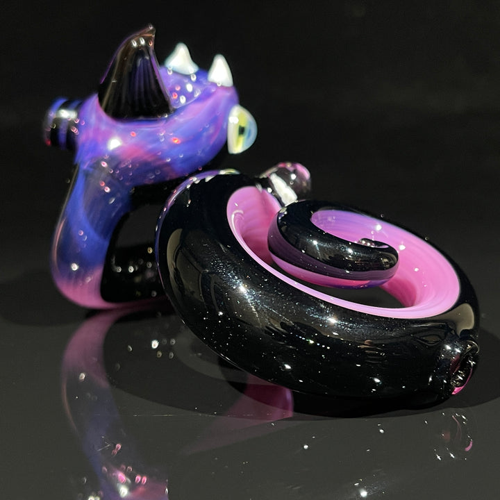Niko Cray Coiled Snake Dry Pipe Glass Pipe Niko Cray