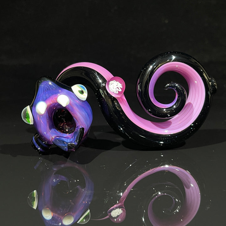 Niko Cray Coiled Snake Dry Pipe Glass Pipe Niko Cray