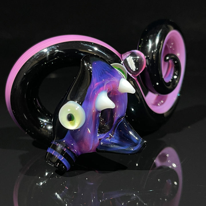 Niko Cray Coiled Snake Dry Pipe Glass Pipe Niko Cray