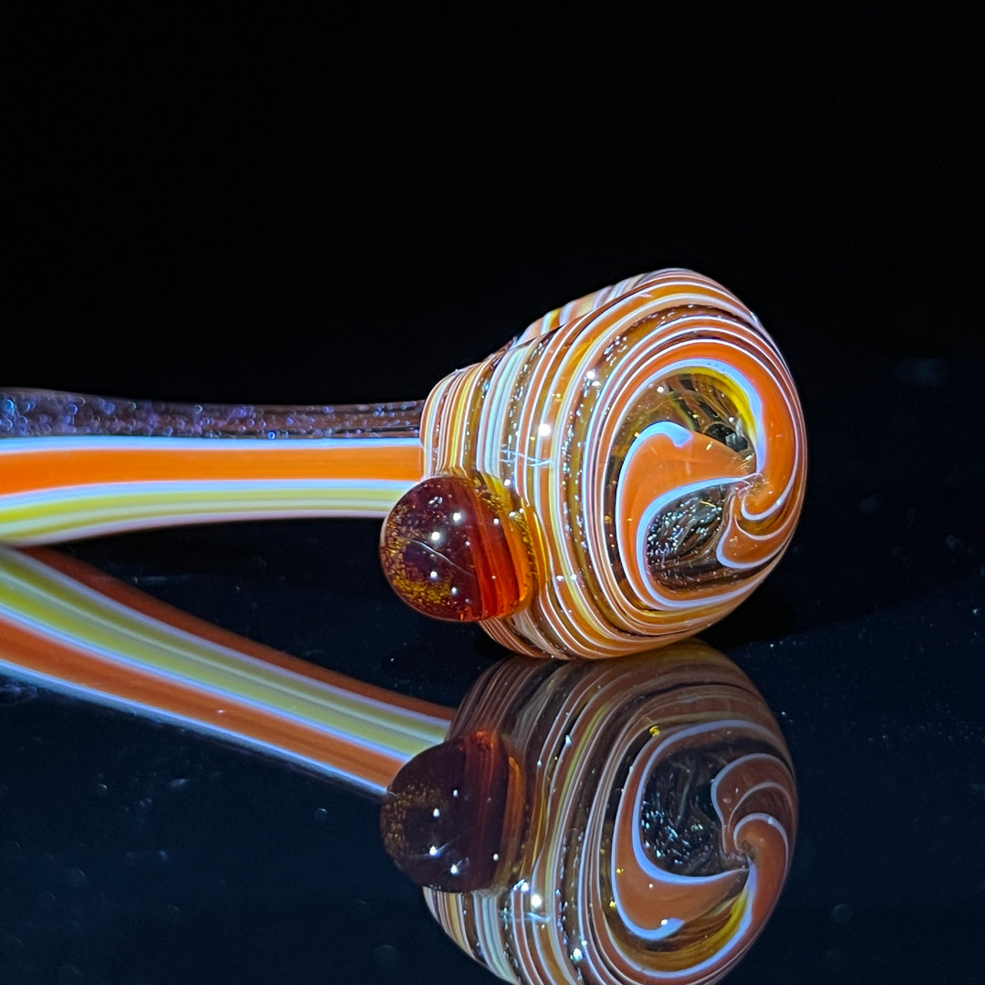 Old School Pocket Pipe Glass Pipe Gladstone Glass   