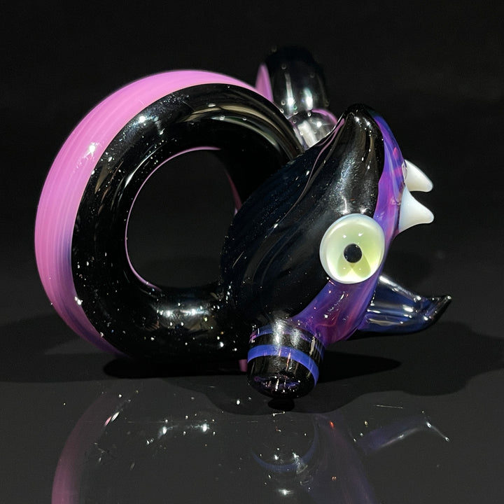 Niko Cray Coiled Snake Dry Pipe Glass Pipe Niko Cray