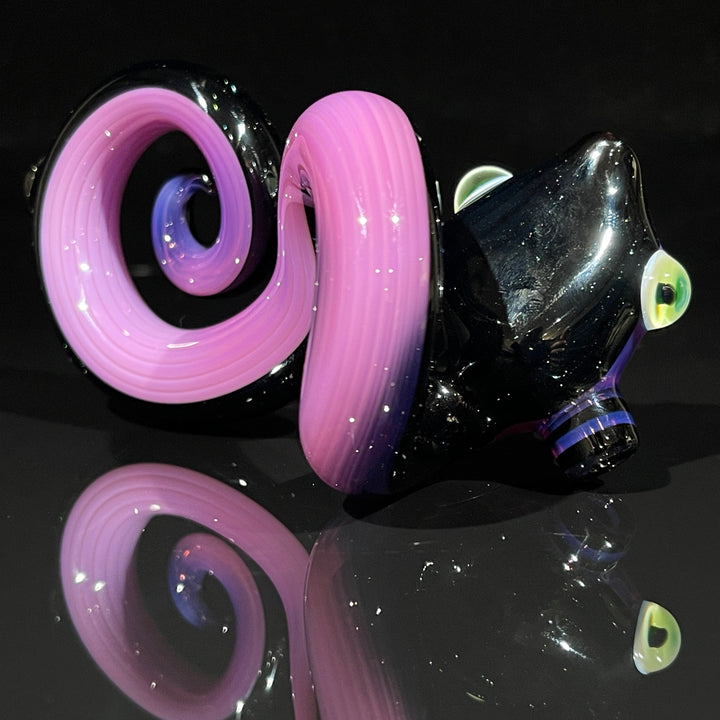 Niko Cray Coiled Snake Dry Pipe Glass Pipe Niko Cray