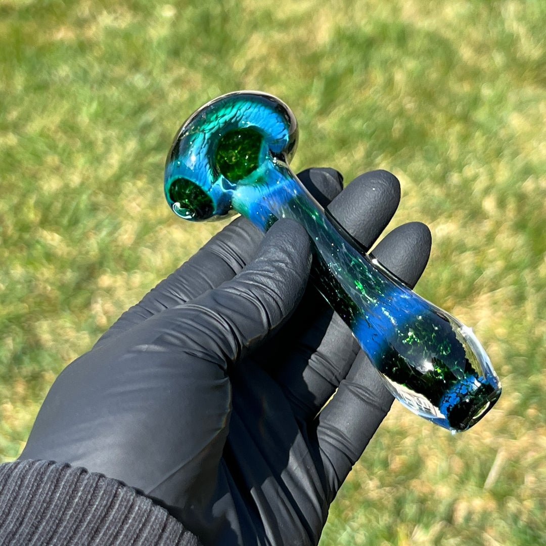 Experimental Jade Pipe Glass Pipe Beezy Glass   