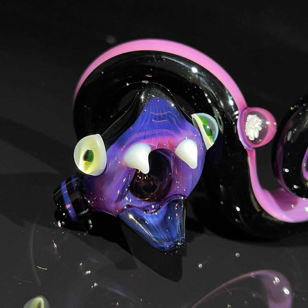 Niko Cray Coiled Snake Dry Pipe Glass Pipe Niko Cray