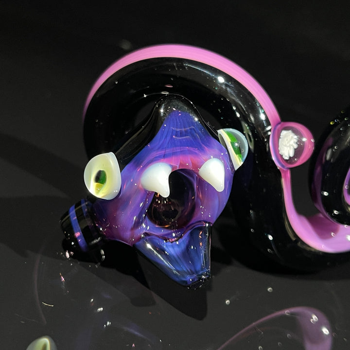 Niko Cray Coiled Snake Dry Pipe Glass Pipe Niko Cray