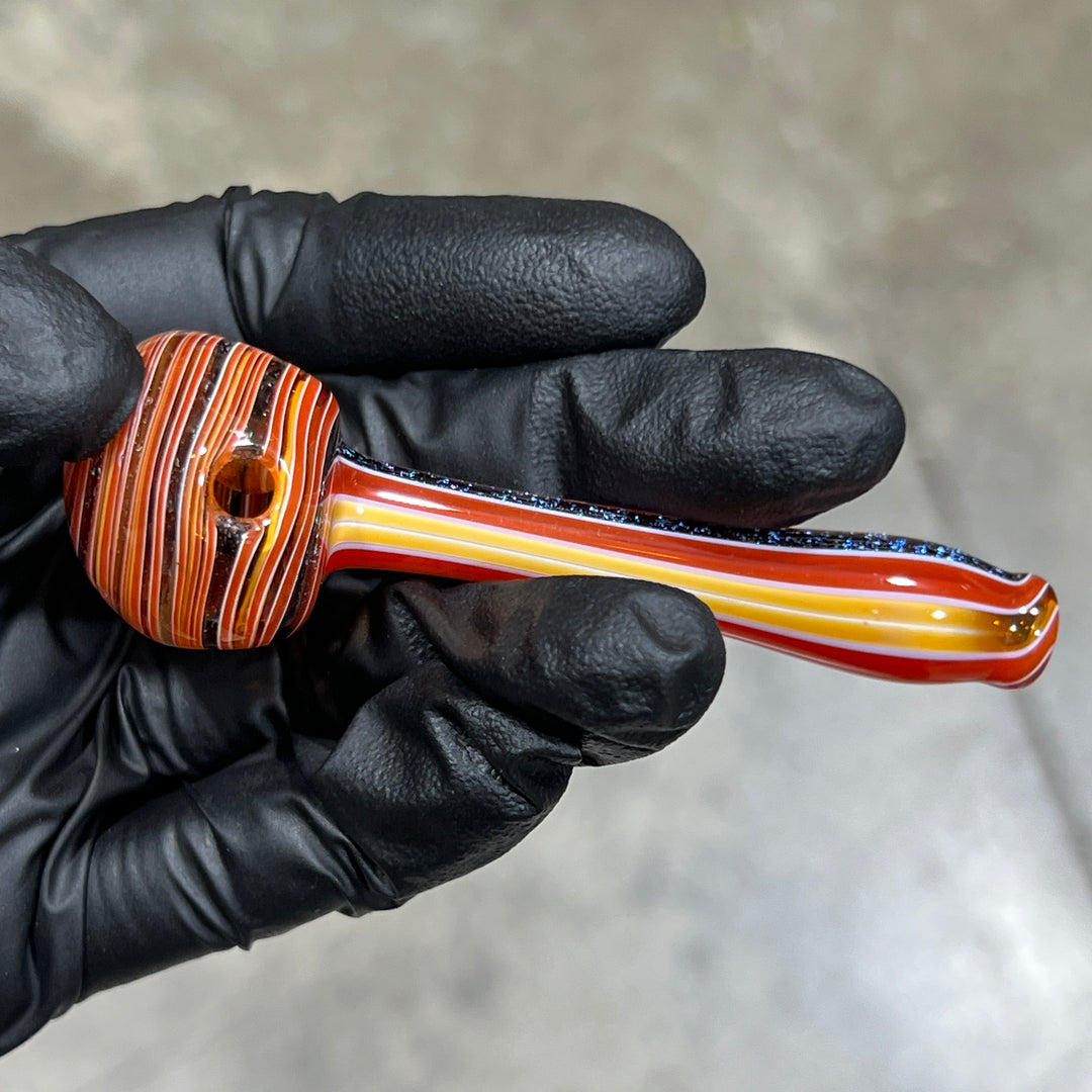 Old School Pocket Pipe Glass Pipe Gladstone Glass   