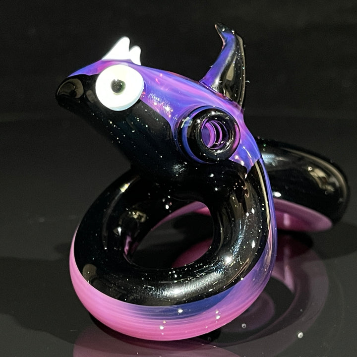 Niko Cray Coiled Snake Dry Pipe Glass Pipe Niko Cray