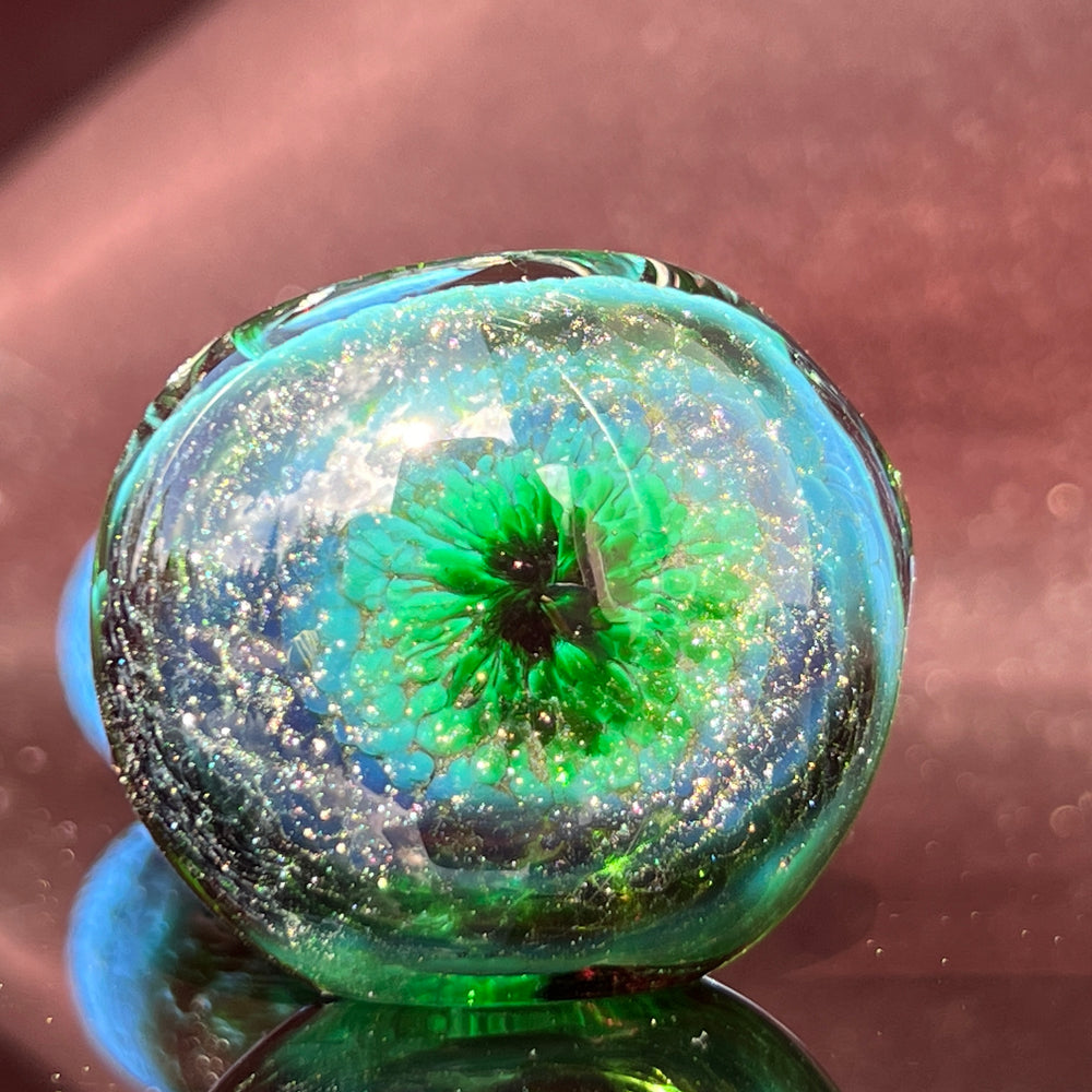 Experimental Jade Pipe Glass Pipe Beezy Glass   