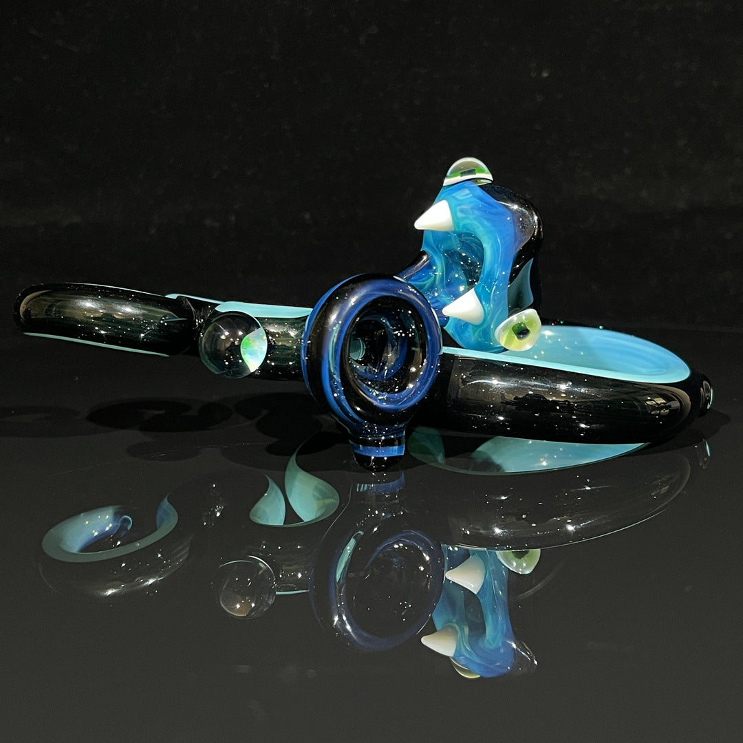 Niko Cray Snake Dry Sherlock Pipe Glass Pipe Niko Cray