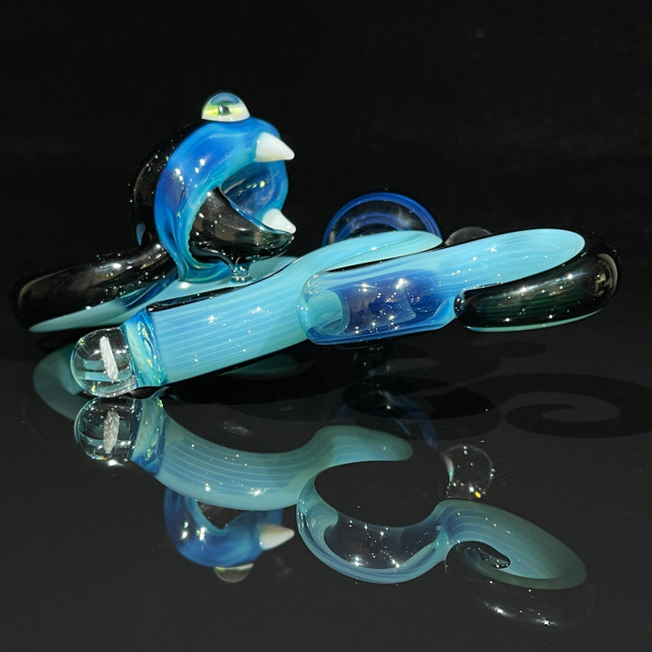 Niko Cray Snake Dry Sherlock Pipe Glass Pipe Niko Cray