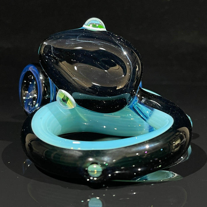 Niko Cray Snake Dry Sherlock Pipe Glass Pipe Niko Cray
