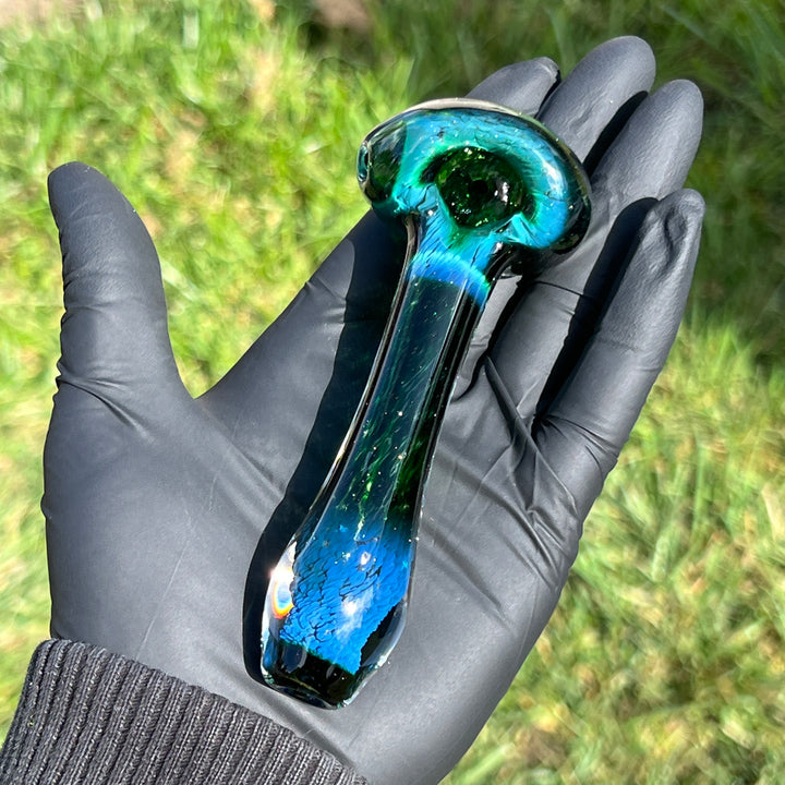 Experimental Jade Pipe Glass Pipe Beezy Glass   