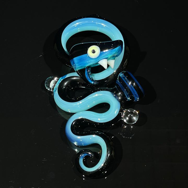 Niko Cray Snake Dry Sherlock Pipe Glass Pipe Niko Cray