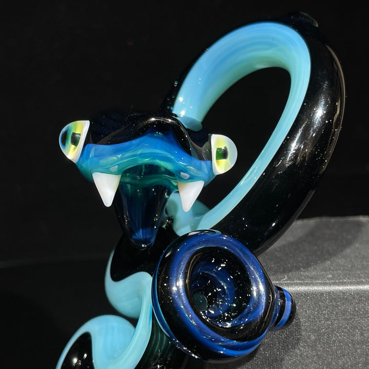 Niko Cray Snake Dry Sherlock Pipe Glass Pipe Niko Cray