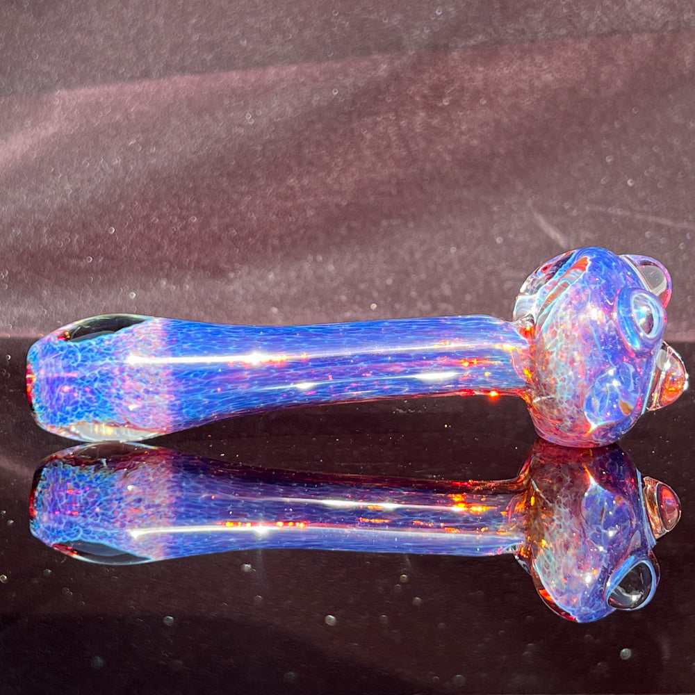 Purple Magic Marble Pipe Glass Pipe Beezy Glass   