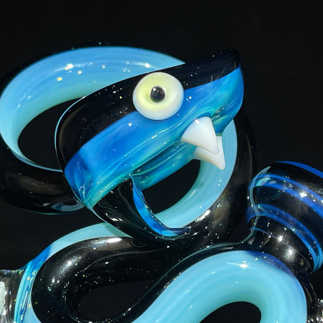 Niko Cray Snake Dry Sherlock Pipe Glass Pipe Niko Cray
