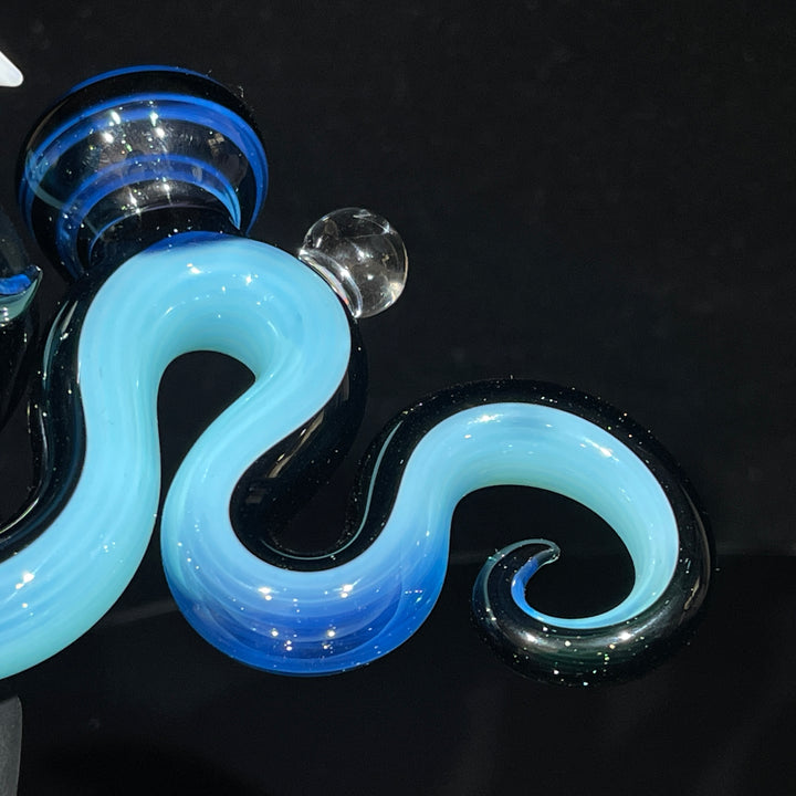 Niko Cray Snake Dry Sherlock Pipe Glass Pipe Niko Cray
