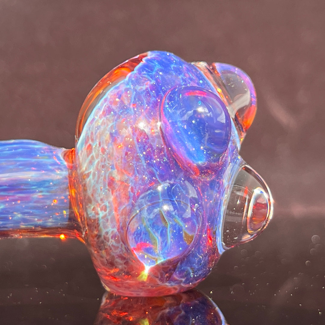 Purple Magic Marble Pipe Glass Pipe Beezy Glass   