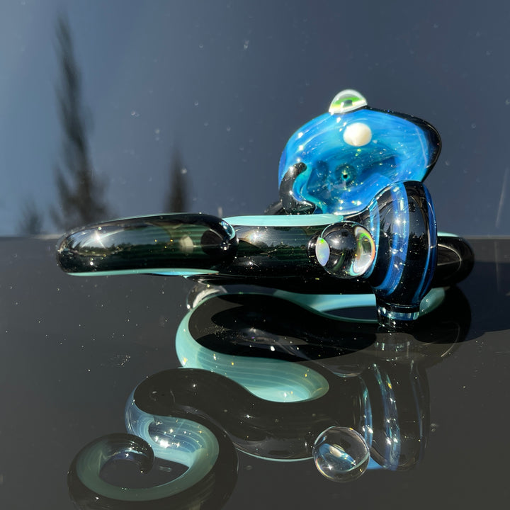 Niko Cray Snake Dry Sherlock Pipe Glass Pipe Niko Cray