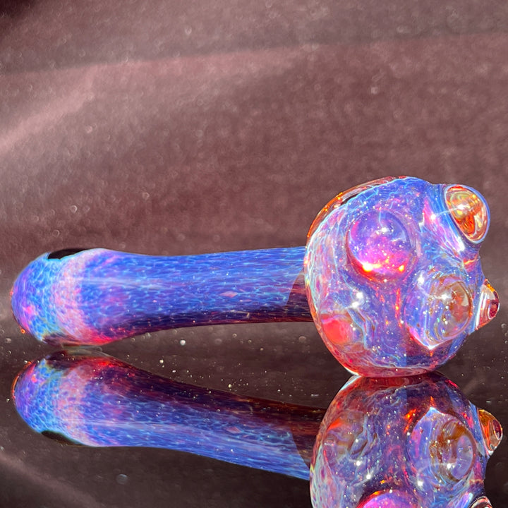 Purple Magic Marble Pipe Glass Pipe Beezy Glass   