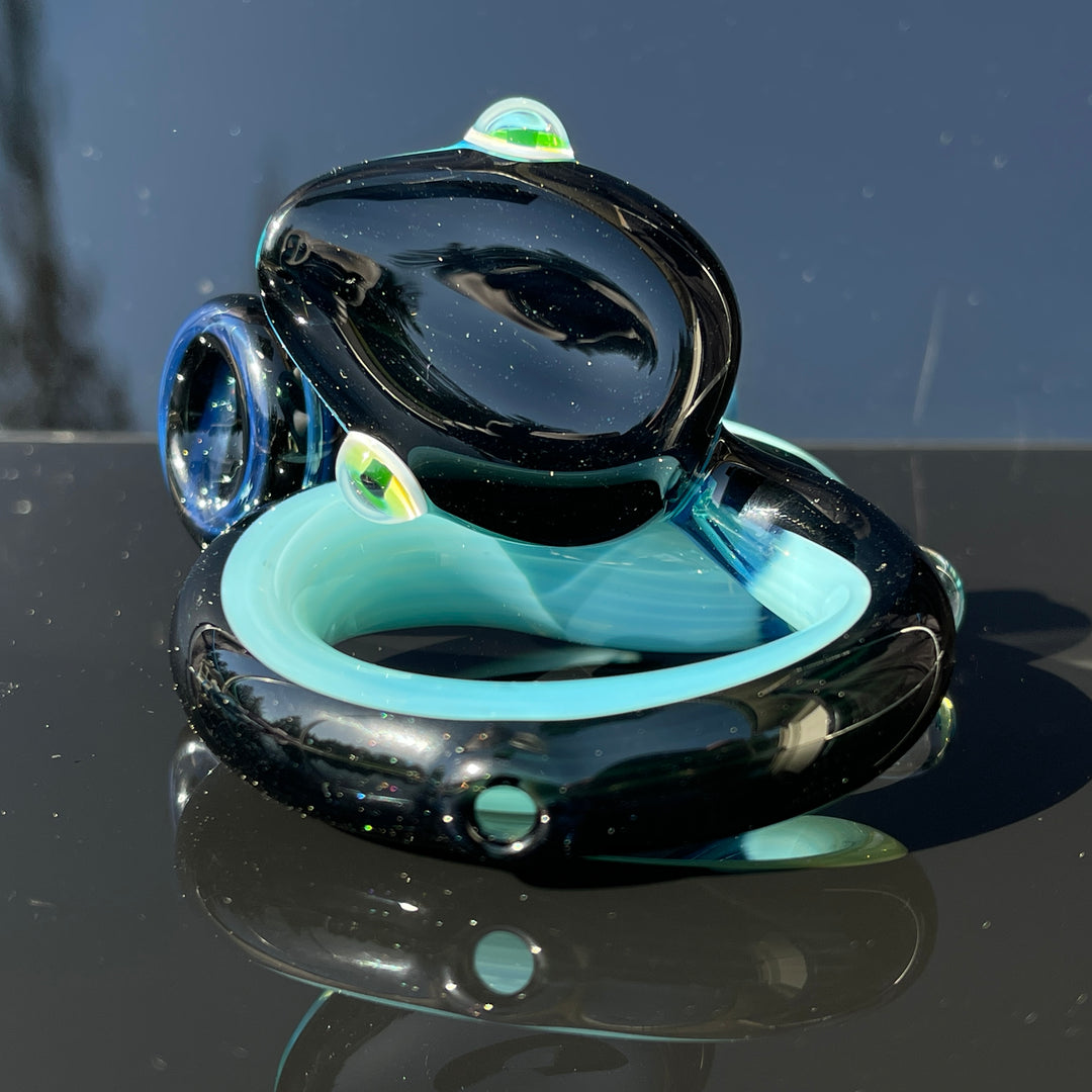 Niko Cray Snake Dry Sherlock Pipe Glass Pipe Niko Cray