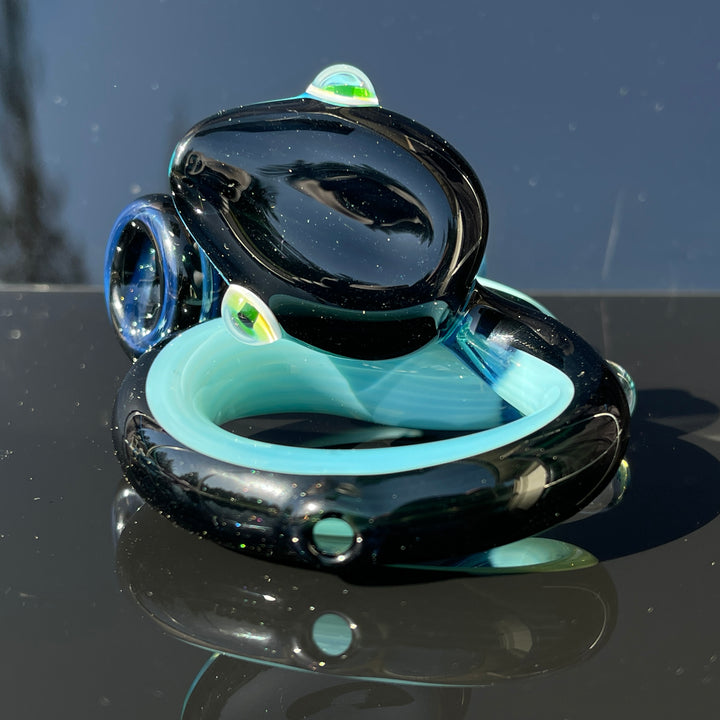Niko Cray Snake Dry Sherlock Pipe Glass Pipe Niko Cray