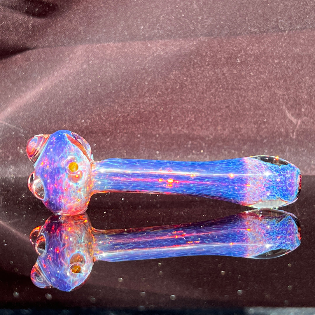 Purple Magic Marble Pipe Glass Pipe Beezy Glass   