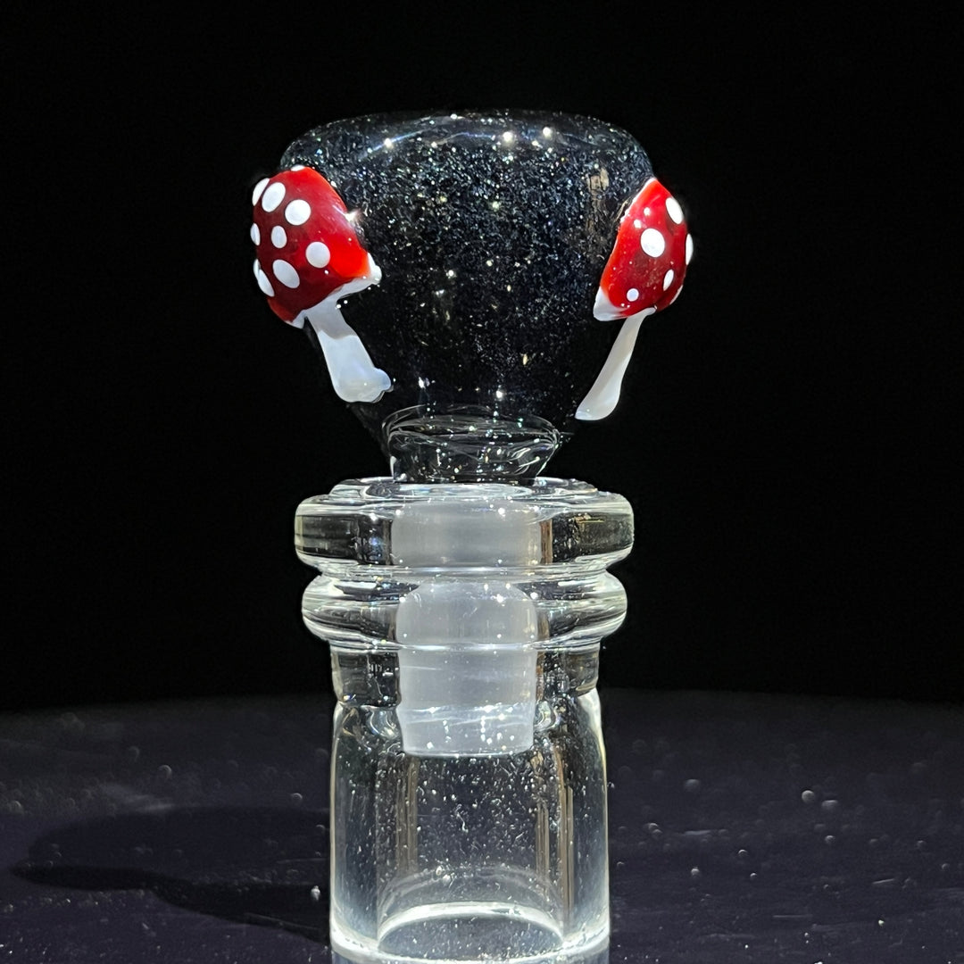 14 mm Mushroom PullSlide Accessory Beezy Glass   