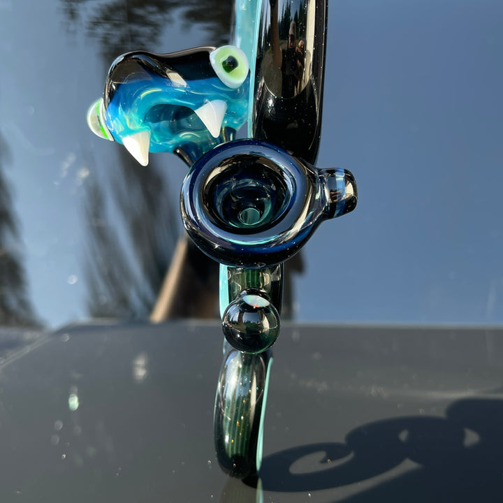 Niko Cray Snake Dry Sherlock Pipe Glass Pipe Niko Cray