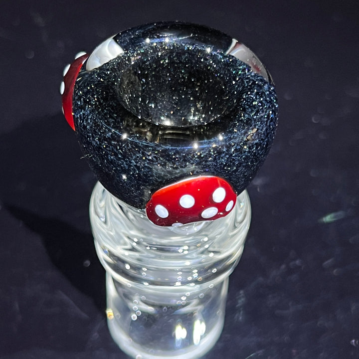 14 mm Mushroom PullSlide Accessory Beezy Glass   