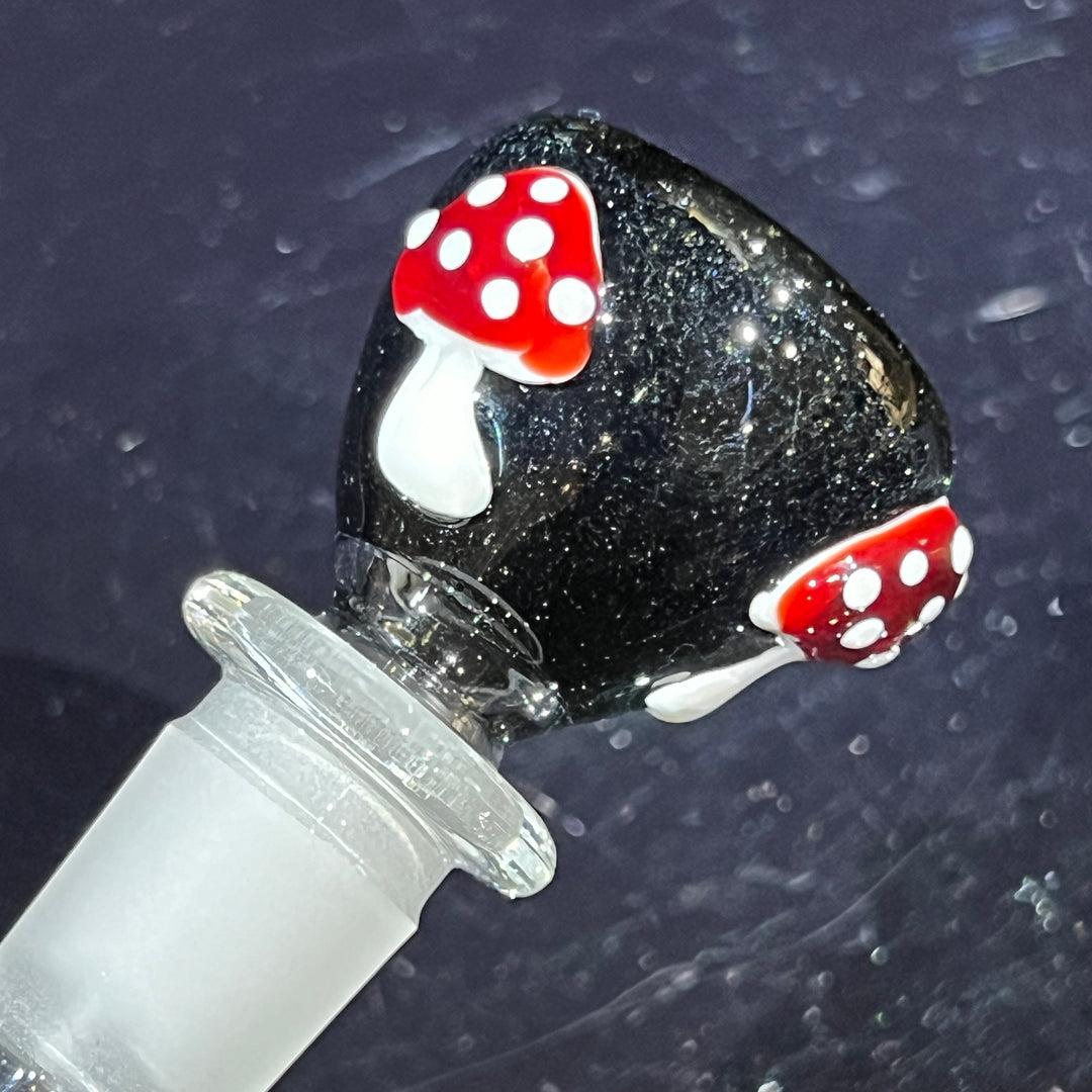 14 mm Mushroom PullSlide Accessory Beezy Glass   