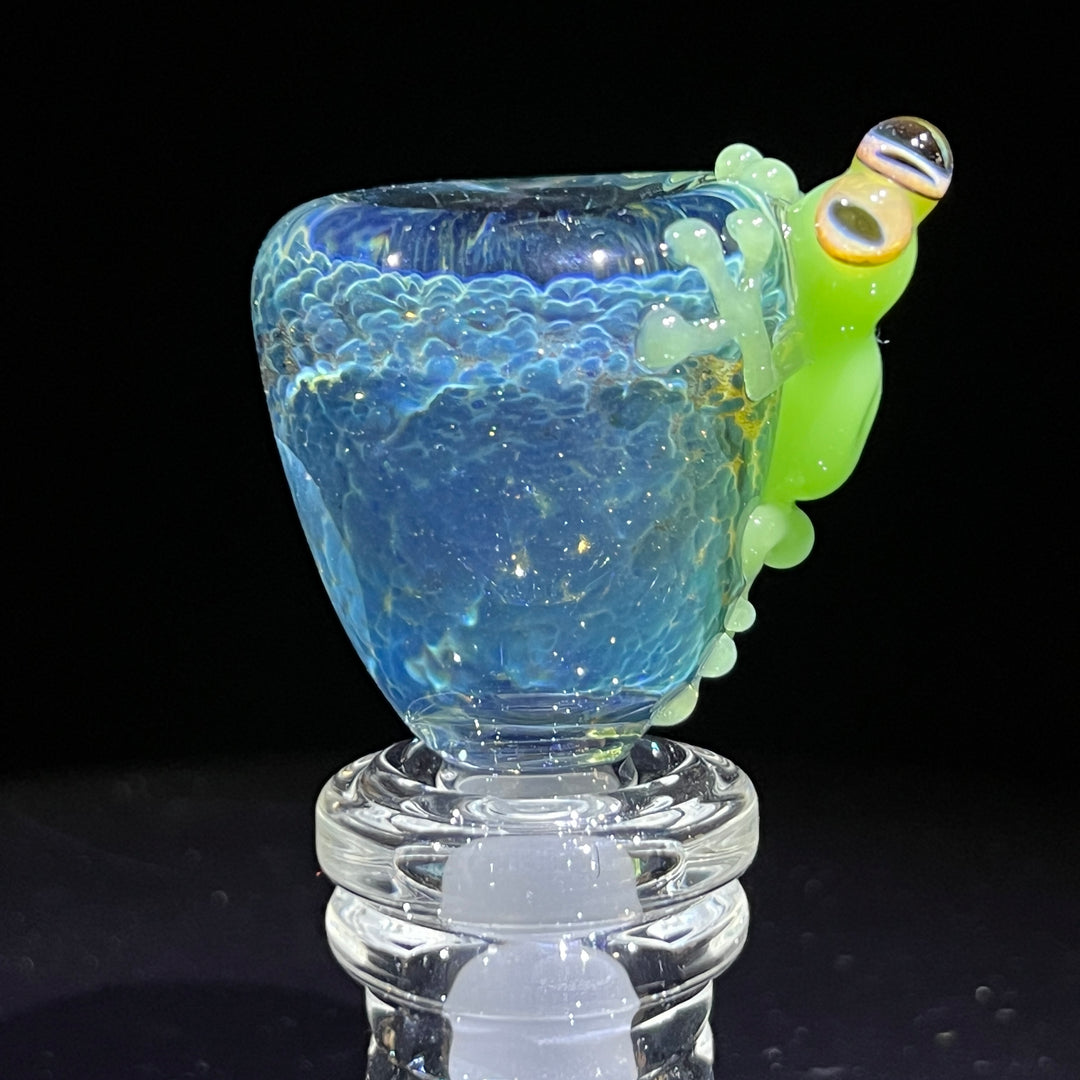 14 mm Green Frog PullSlide Accessory Beezy Glass   