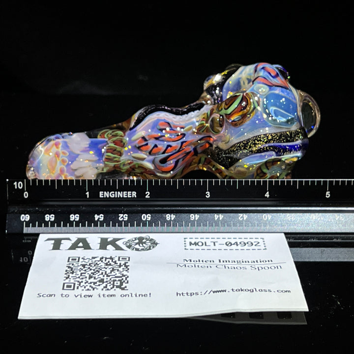 Molten Chaos Spoon Glass Pipe Molten Imagination   