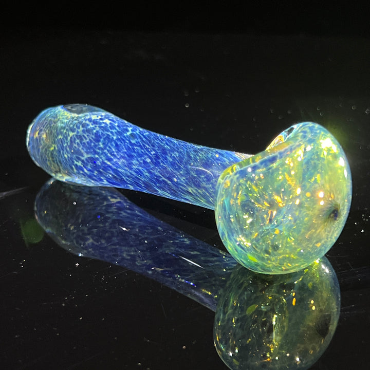 Blue Sea Sparkle Pipe Glass Pipe Beezy Glass   