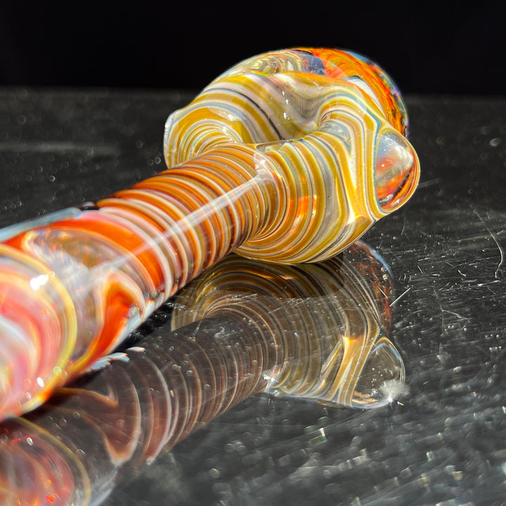 Tiger Eye Alien Brain Honeycomb Glass Pipe Plug a Nug   