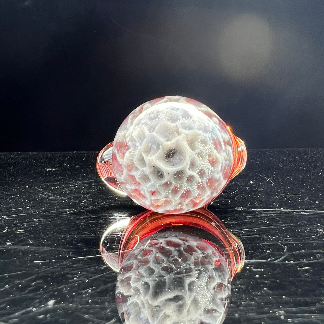 Mercury Alien Brain Honeycomb Glass Pipe Plug a Nug   